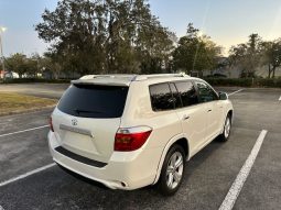 2010 Toyota highlander Limited, 3 Row Leather seats, ALL OPTIONS full