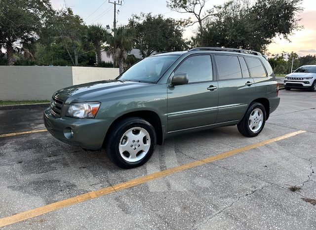 2005 TOYOTA HIGHLANDER full