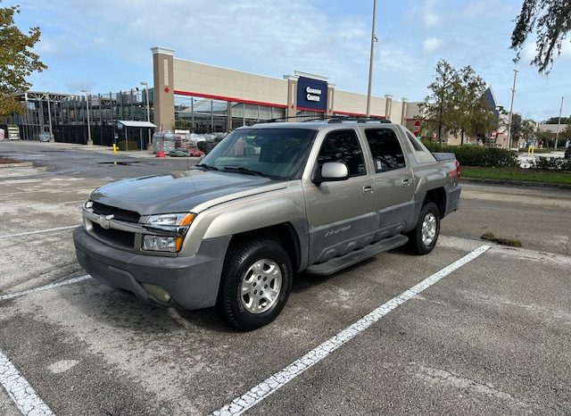 2003 CHEVY VALANCHE 4X4 full