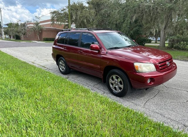 2006 TOYOTA HIGHLANDER full