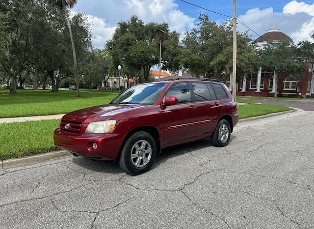 2006 TOYOTA HIGHLANDER full