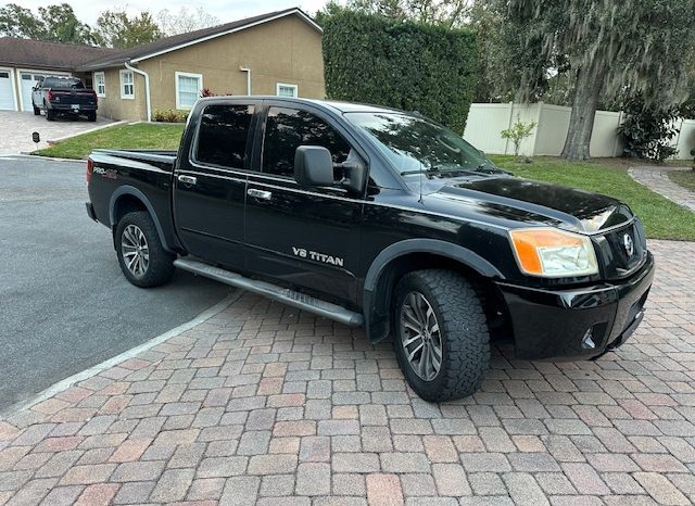 2008 Nissan Titan- 4×4 pro X -King Cap full