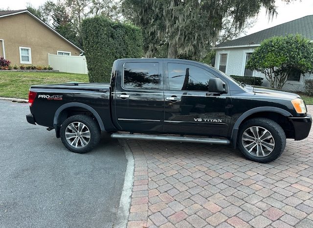 2008 Nissan Titan- 4×4 pro X -King Cap full