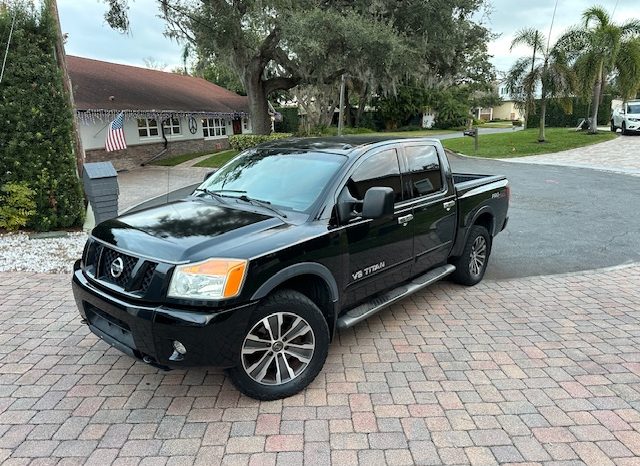 2008 Nissan Titan- 4×4 pro X -King Cap full