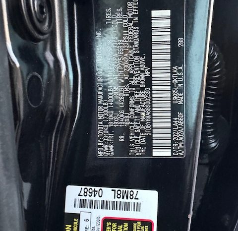 2008 Toyota Sequoia Limited full