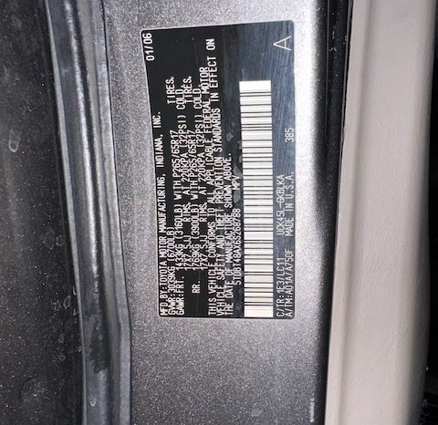 2006 Toyota Sequoia Limited full