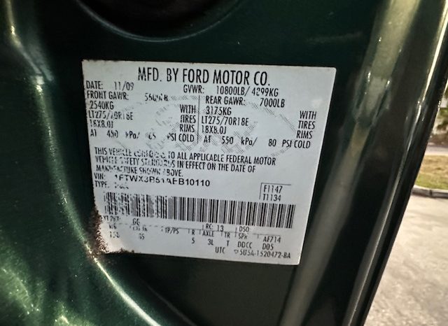 2010 Ford F-350 Extended Cab full