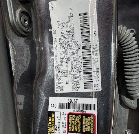 2012 Toyota Tundra Crew Cab Short Bed full