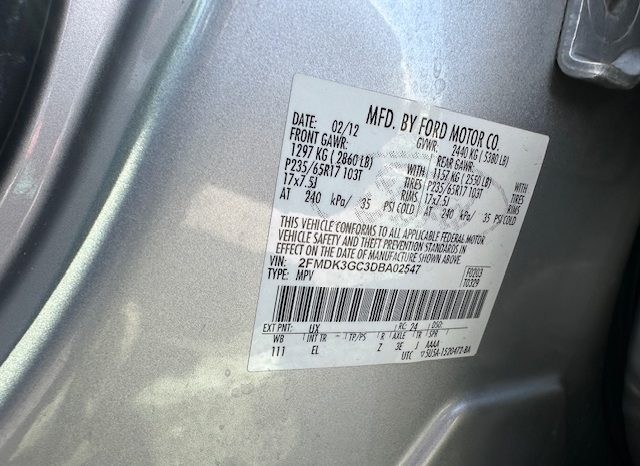 2013 Ford Edge SE full
