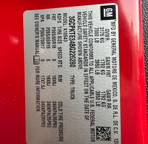 2011 Chevrolet Silverado 1500 LTZ Crew Cab Short Bed 1LZ full